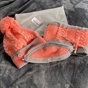 3pc. Matching Hat, Neck Scarf and Face Mask